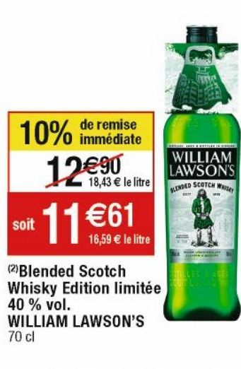 whisky William Lawson's