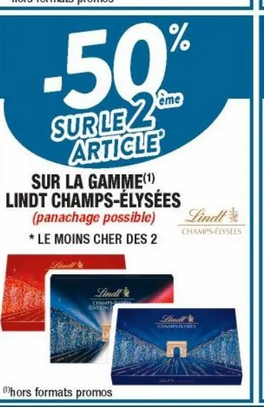 la gamme lindt champs-elysees 