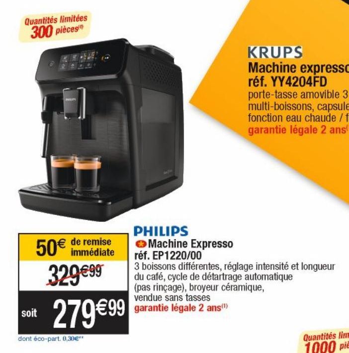 Philips Machines Expresso réf.1220/00