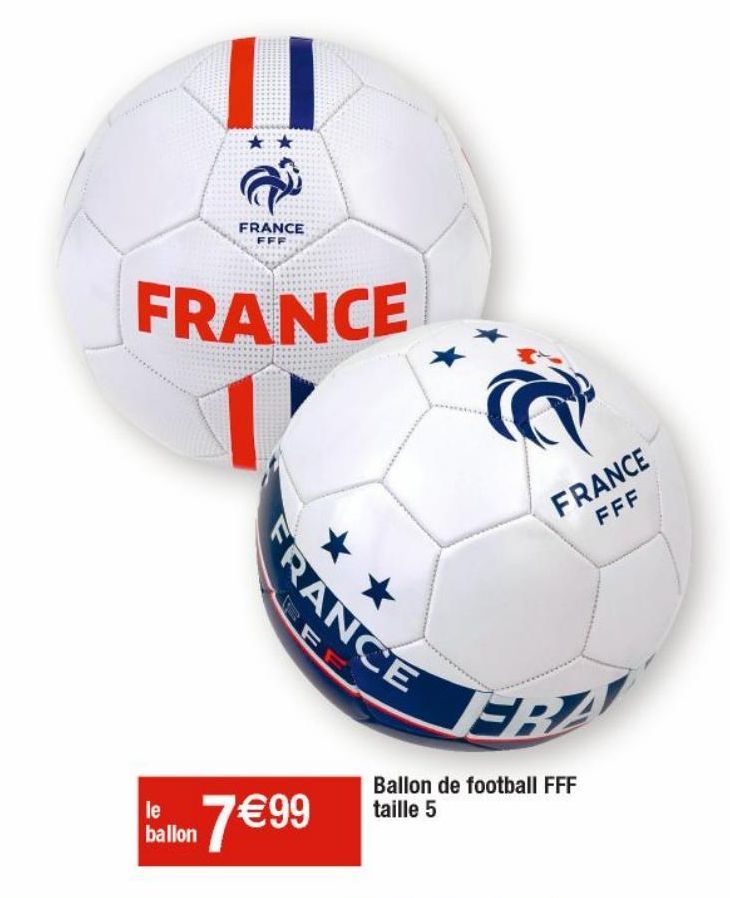 Ballon de football FFF taille 5