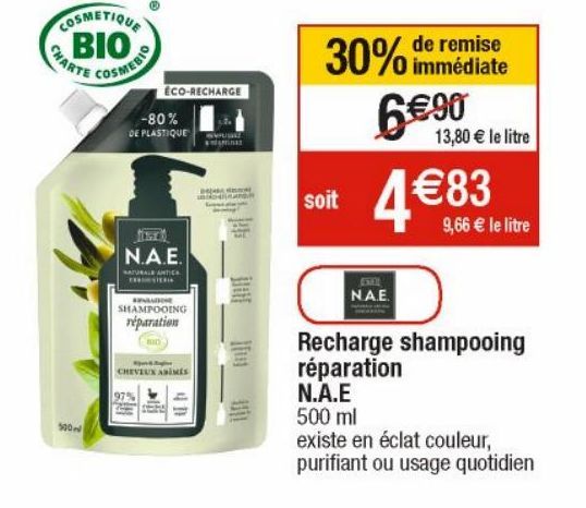 Recharge shampooing réparation N.A.E.