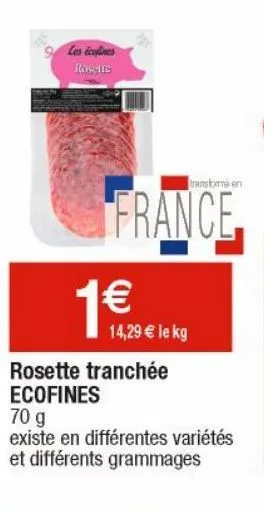 rosette tranchée ecofines 