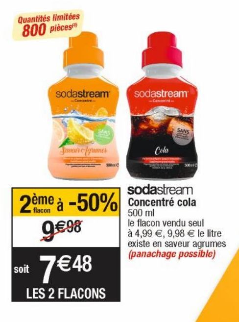 Sodastream Concentré cola 