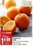 Oranges pour jus Cora offre à 1,99€ sur Cora