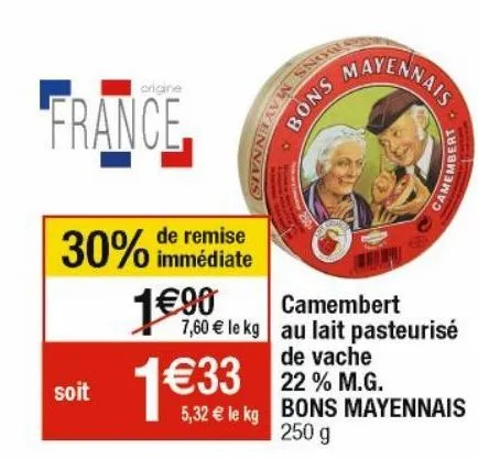 camembert bons mayennais