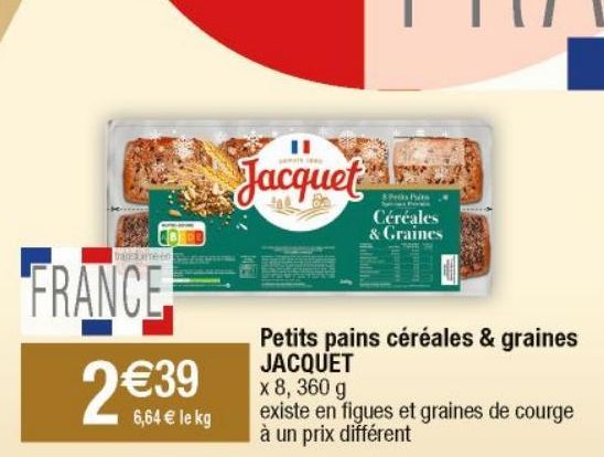 petits pains Jacquet