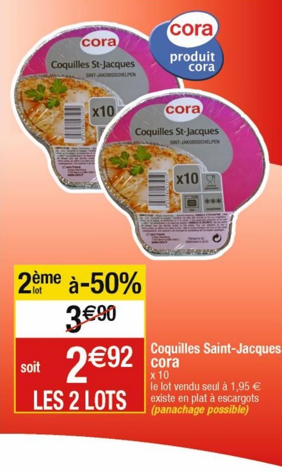 coquilles Saint-Jacques Cora