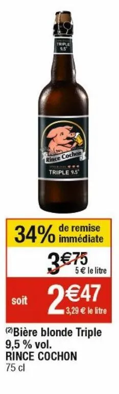 bière blonde