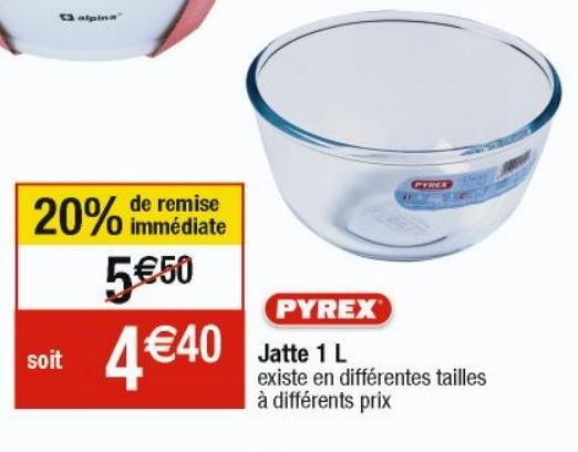 ustensiles de cuisine Pyrex