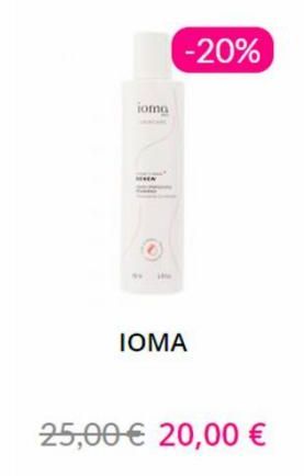 ioma  -20%  IOMA  25,00 € 20,00 € 