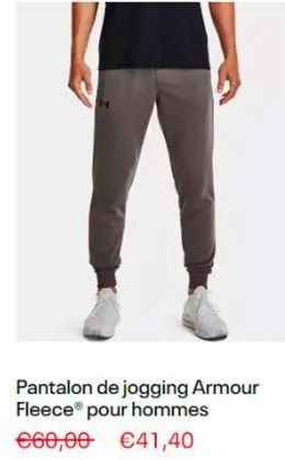 pantalon de jogging armour fleece pour hommes  €60,00 €41,40 