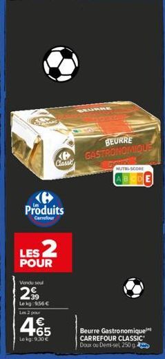 beurre Carrefour