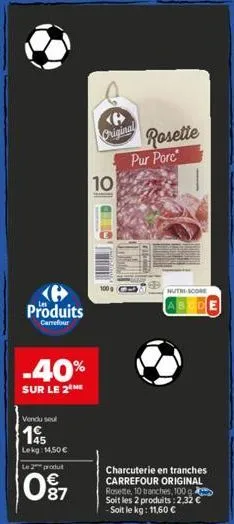 charcuterie carrefour