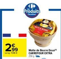 beurre Carrefour