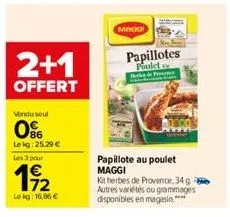 poulet maggi