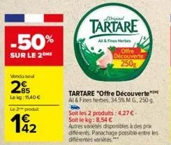 promos tartare