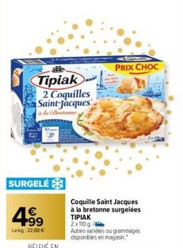 coquilles Saint-Jacques Tipiak