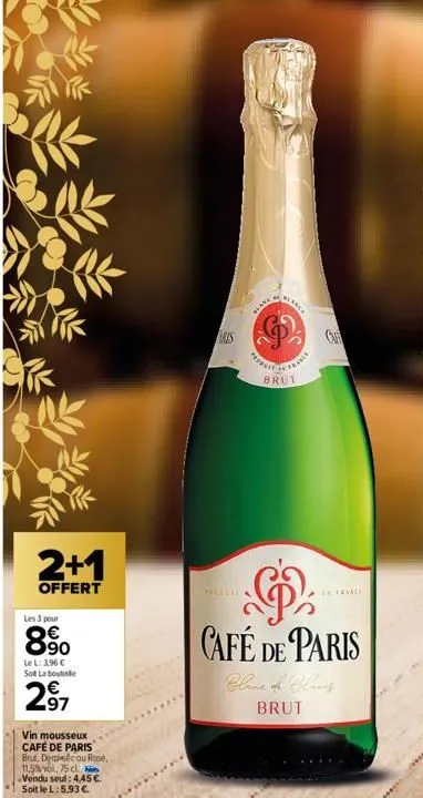 vin mousseux brut