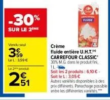 crème carrefour