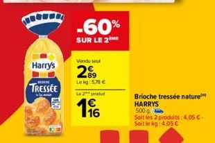 brioche tressée Harry's