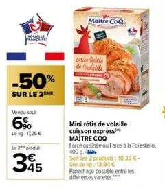 volaille maître coq