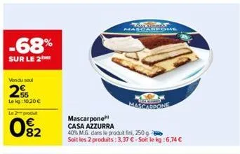 mascarpone casa azzurra