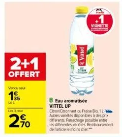 eau aromatisée vittel