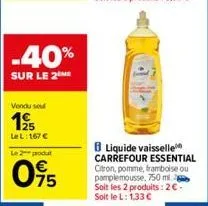 liquide vaisselle carrefour