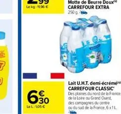 beurre carrefour