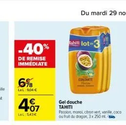 soldes tahiti