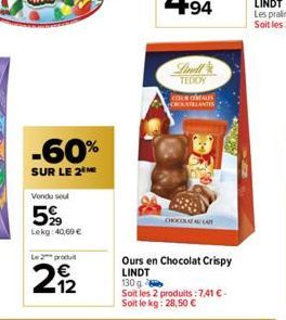 chocolat Lindt