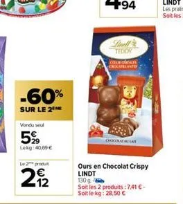 chocolat lindt