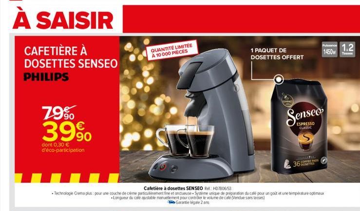 cafetière Senseo