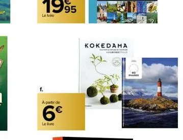 a partir de  6€  le livro  kokedama 