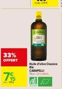 huile d'olive carapelli