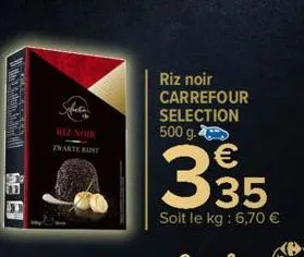 riz noir carrefour