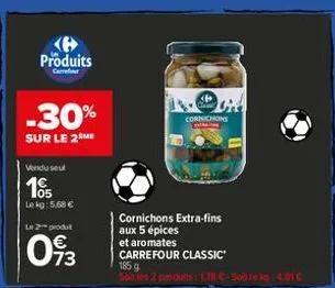 cornichons carrefour