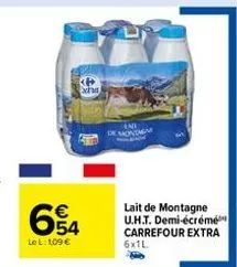 lait carrefour