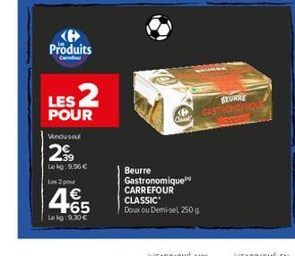 beurre Carrefour