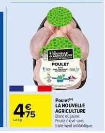 poulet la nouvelle agriculture