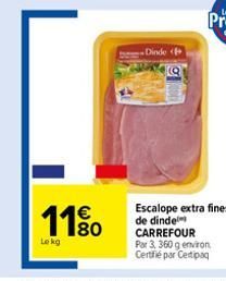 dinde Carrefour