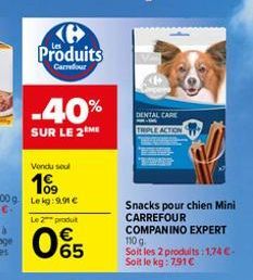 snacks Carrefour