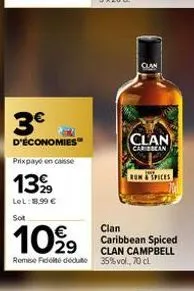 soldes clan campbell