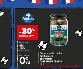 cornichons Carrefour