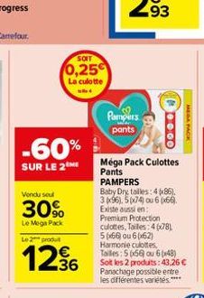 culotte Pampers