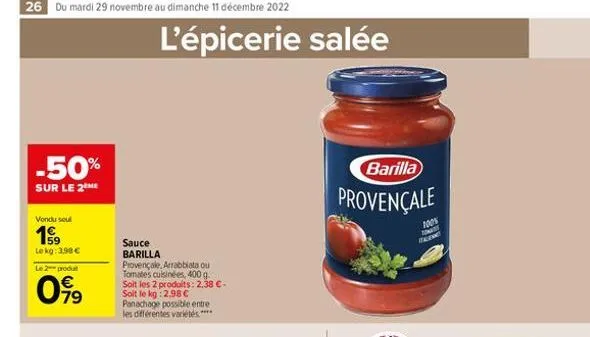 tomates cuisinées barilla