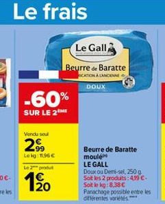 beurre Le Gall