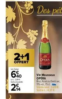 vin mousseux brut