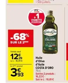 huile d'olive costa