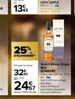 whisky bowmore